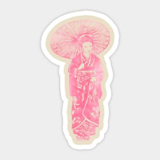 geisha 01-4 Sticker